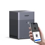 UGREEN NASync DH4300 Plus 4-Bay Desktop NAS, 2,5 GbE-LAN-Port, 8GB LPDDR4X RAM,...