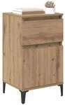 vidaXL Nachttisch Artisan-Eiche 40 x 35 x 70 cm Holzwerkstoff, Stylischer...