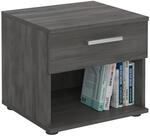 CARO-M&ouml;bel Nachttisch Nachtschrank Nachtkommode Mary esche grau, 42 x 38 x 30...