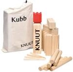 Toyfel Kubb Outdoor Spiel XXL - Original Wikinger Spiel - Schweden Schach - Holz