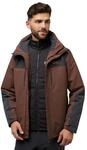 Jack Wolfskin Herren Jasper 3in1 Jkt M, Hot Choc, M EU