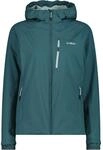 CMP Woman Jacket FIX Hood Trek Green - 44