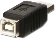 LINDY 71231 USB-Adapter Typ A/B Stecker/Kupplung