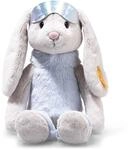 Steiff Hoppie Hase Skifahrer 31cm bunt, Pl&uuml;schtier mit Schlappohren, Flauschiges