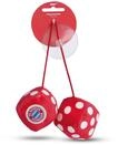 Pl&uuml;schw&uuml;rfel FC Bayern Bear Berni 4x4cm