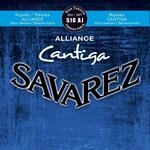 Savarez Saiten f&uuml;r Klassikgitarre Alliance Cantiga Satz, High Tension, blau, 510AJ