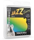 Thomastik 676727 Saiten f&uuml;r E-Gitarre Jazz Swing Series Nickel Flat Wound, Satz