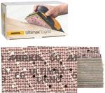Mirka Schleifpapier Ultimax Ligno 81x133mm Korn P60, Multifit-Lochung mit