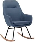 vidaXL Schaukelstuhl Relaxstuhl Schwingsessel Schwingstuhl Stuhl Polsterstuhl