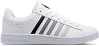 K-Swiss Damen Court Winston Sneaker, White Black Gradient White, 41 EU