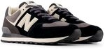 New Balance U574SBK, Men Sneakers, Black, 44 EU