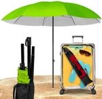 STYNGARD Reise Sonnenschirm mit UV Schutz 50+ [155 cm ⌀] - Strandschirm