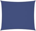 vidaXL Sonnensegel Oxford-Gewebe Rechteckig 2,5x3 m Blau