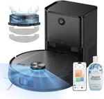 Ultenic T20 Pro Saugroboter mit Wischfunktion 8000 Pa, Staubsauger Roboter mit