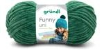 Gr&uuml;ndl Wolle Funny uni - dicke weiche Chenille Wolle zum H&auml;keln - H&auml;kelwolle -