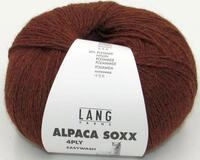 Lang Yarns Alpaca Soxx 4-ply 1062.0167 - Zimt m&eacute;lange