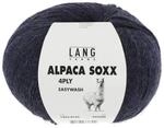 Lang Yarns Alpaca Soxx 4-ply 1062.0125 - Navy m&eacute;lange