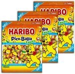 3 er Pack Haribo Pico-Balla sauer vegan 3 x 160g Saures Fruchtgummi mit