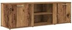 vidaXL TV-Schrank Altholz-Optik 120x34x37 cm Holzwerkstoff