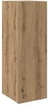 vidaXL TV-Schrank Artisan-Eiche 30,5x30x90 cm Holzwerkstoff, TV-M&ouml;bel,...