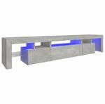 vidaXL TV Schrank mit LED-Leuchten Lowboard TV M&ouml;bel Tisch Board Sideboard