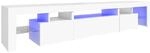 vidaXL TV Schrank mit LED-Leuchten Lowboard TV M&ouml;bel Tisch Board Sideboard