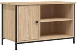 vidaXL TV Schrank, Fernsehschrank mit Eisenbeinen, Fernsehtisch f&uuml;r Wohnzimmer,