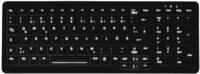 Active Key AK-C7000F-U1-B/GE USB Hygiene-Tastatur Deutsch, QWERTZ, Windows&reg; Schwarz