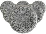 Ritzenhoff & Breker Rimini Platzteller 6er Set, 32 cm, Runde Servierteller mit