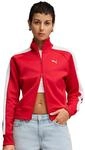 PUMA Damen T7 Always ON Kurze Trainingsjacke S, for All Time Red
