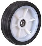 Vollgummirad 260x65 mm schwarz Reifen Gummirolle Vollgummirolle