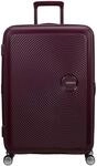 American Tourister Soundbox Spinner 77/28 TSA EXP Trolley Wild Cherry Beere