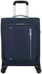 American Tourister Trolley Cloudrider Spinner TSA Sky Navy dunkelblau 55cm
