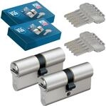 BASI | 2er SET V55 Profil-Doppelzylinder N+G | Diverse L&auml;ngen | Gleichschlie&szlig;end 