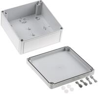 Rittal PK Polycarbonat Geh&auml;use Grau Au&szlig;enma&szlig; 182 x 180 x 90mm IP66