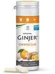Original GINJER&reg; Ingwer Kaugummi Orange von Lemon Pharma, Vegan und Zuckerfrei