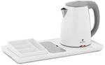 Royal Catering RC-HKS02 Professioneller Hotel-Wasserkocher wei&szlig; 1,2 L 1800 W...