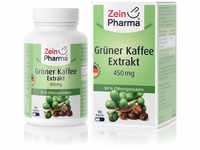 Zein Pharma Grüner Kaffee Extrakt Kapseln 450 mg, 90 Kapseln, 1er Pack (1 x 50...