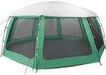 vidaXL Poolzelt mit abnehmbarem &Uuml;berzelt Netzw&auml;nden Meergr&uuml;n 690x690cm,...