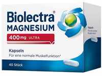 Biolectra Magnesium 400 mg Ultra Kapseln 40 Stück: Für eine normale...