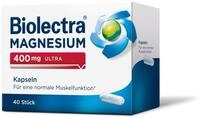 Biolectra Magnesium 400 mg Ultra Kapseln 40 St&uuml;ck: F&uuml;r eine normale...