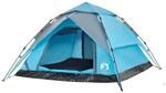 vidaXL Kuppel Campingzelt 4 Personen, Kuppelzelt mit Quick-Release-System, Wurfzelt