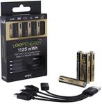VERICO LoopEnergy Pro AAA 1125 Wiederaufladbare USB-C Batterie AAA 1,5V 1125 mWh