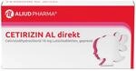 ALIUD PHARMA Cetirizin AL direkt 10 mg, 49 Lutschtabletten: Antiallergikum zur