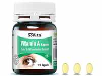 sovita Vitamin A Kapseln | 800 µg Vitamin A | Zum Erhalt normaler Sehkraft 