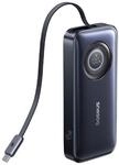 Baseus EnerCore Powerbank 10000mAh 45W mit Einziehbares 60cm USB-C Kabel,