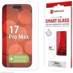 Displex Smart Glass (9H) Kompatibel mit iPhone 17 Pro Max, Montagesticker,