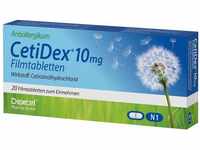 CetiDex 10 mg Tabletten bei Allergien, 20 St. Tabletten