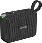 Kenwood AS-60BT-B - Tragbarer Bluetooth-Lautsprecher mit 5 W Ausgangsleistung,
