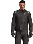 Alpinestars Andes V4 Drystar wasserdichte Motorrad Textiljacke, schwarz, L